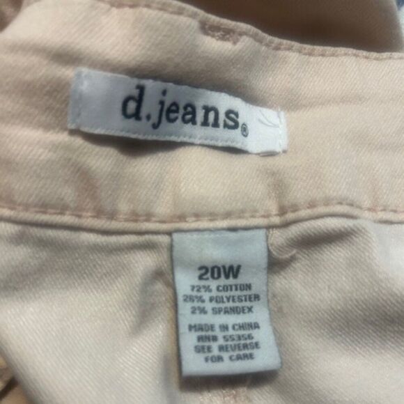 d. jeans Salmon ankle jeans, size 20W - Picture 3 of 3